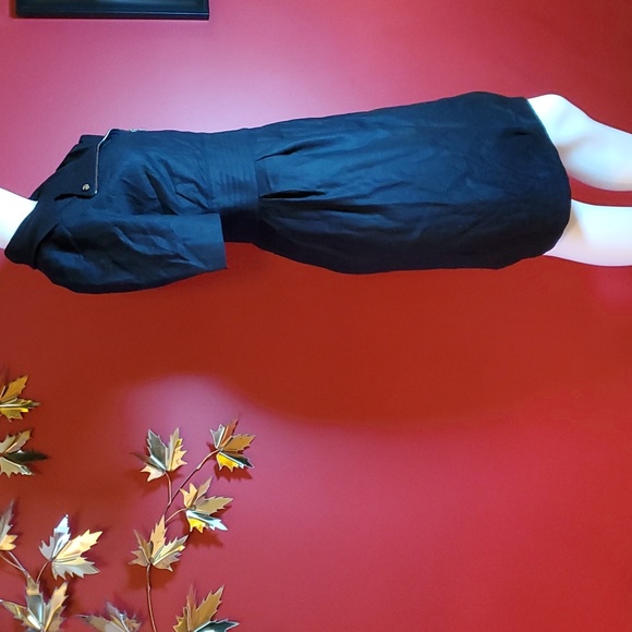 Belstaff Asymmetrical Black Zip Dress Brand New With Tags - Picture 2 of 14